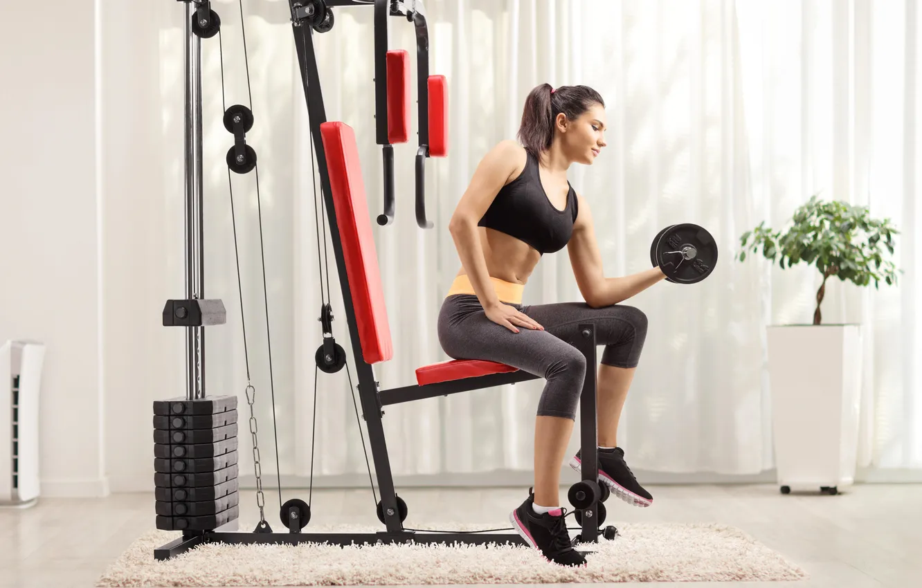Фото обои gym, leggings, buttock, woman fitness, activewear, woman exercises, woman streching, woman workout