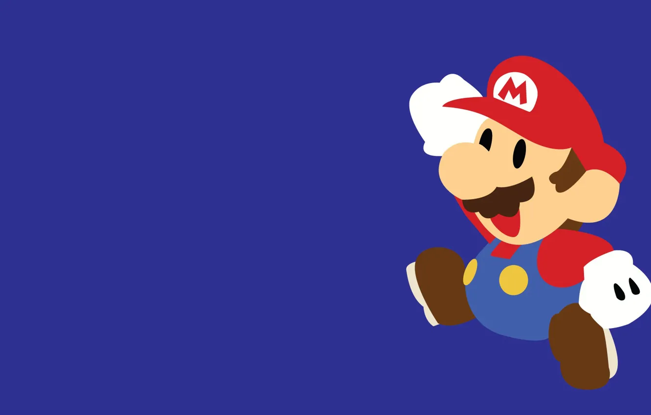 Фото обои усы, игра, Марио, пуговицы, кепка, nintendo, Mario, кулак