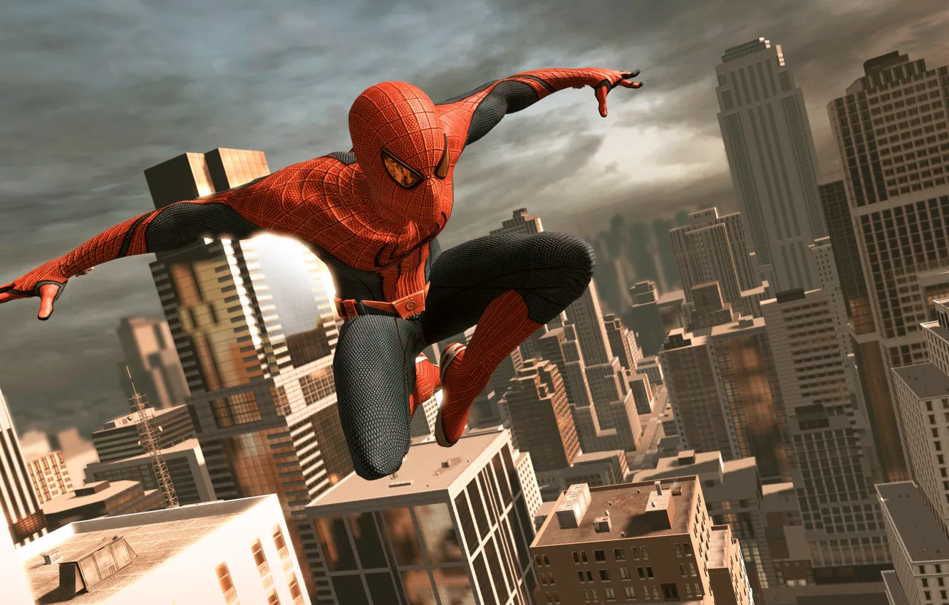 Фото обои игра, game, The Amazing Spider-Man, Новый Человек-паук