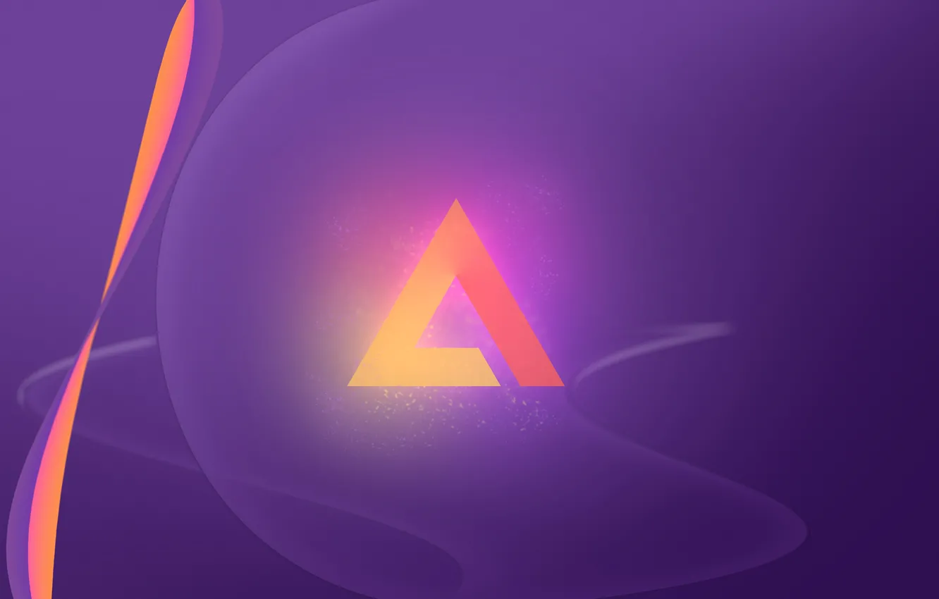 Фото обои Logo, Wallpaper, AIMP, Minimalism, Artem Izmaylov Media Player, Alpha