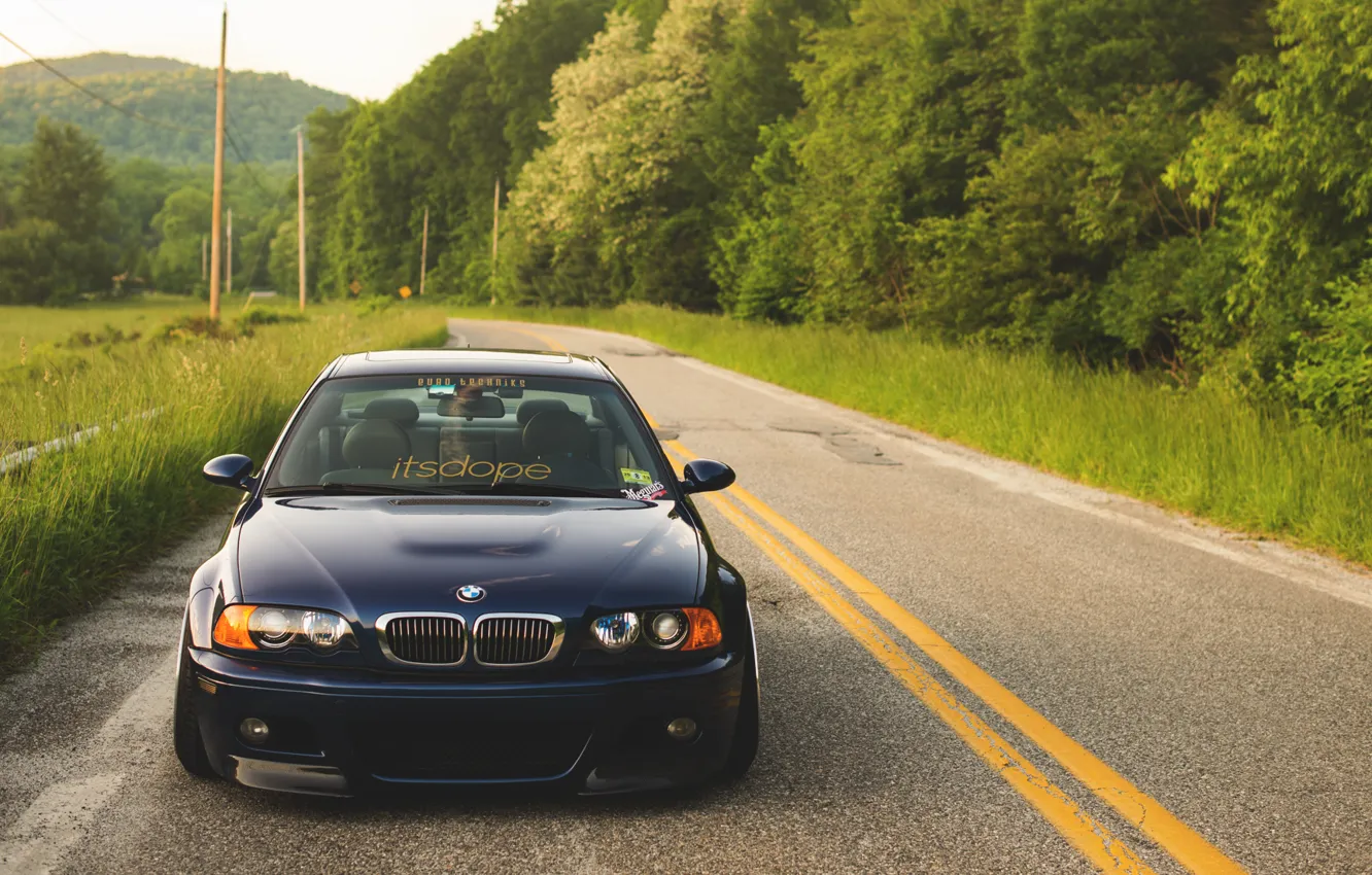 Фото обои бмв, BMW, tuning, E46
