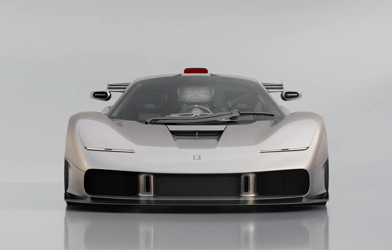 Фото обои суперкар, supercar, вид спереди, limited edition, 2026, Gordon Murray Automotive, GMSV, лимитированный тираж