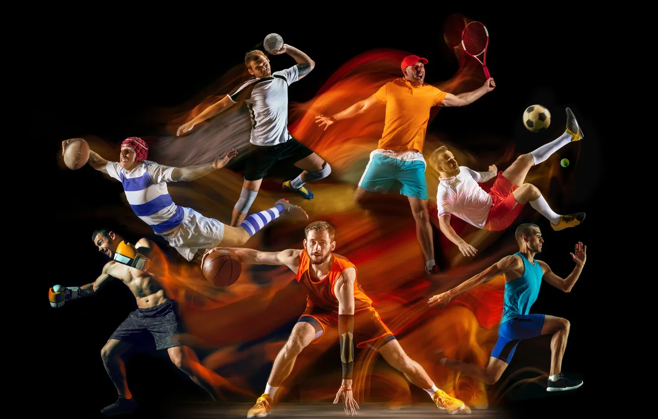 Фото обои sport, white, studio, vault, training, sportsman