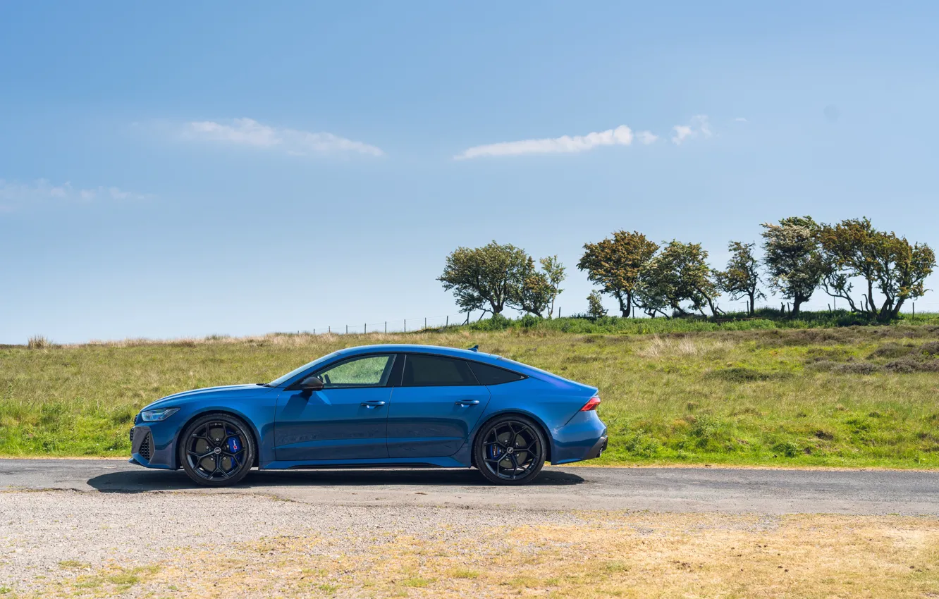 Фото обои Audi, вид сбоку, RS 7, Audi RS7 Sportback Performance