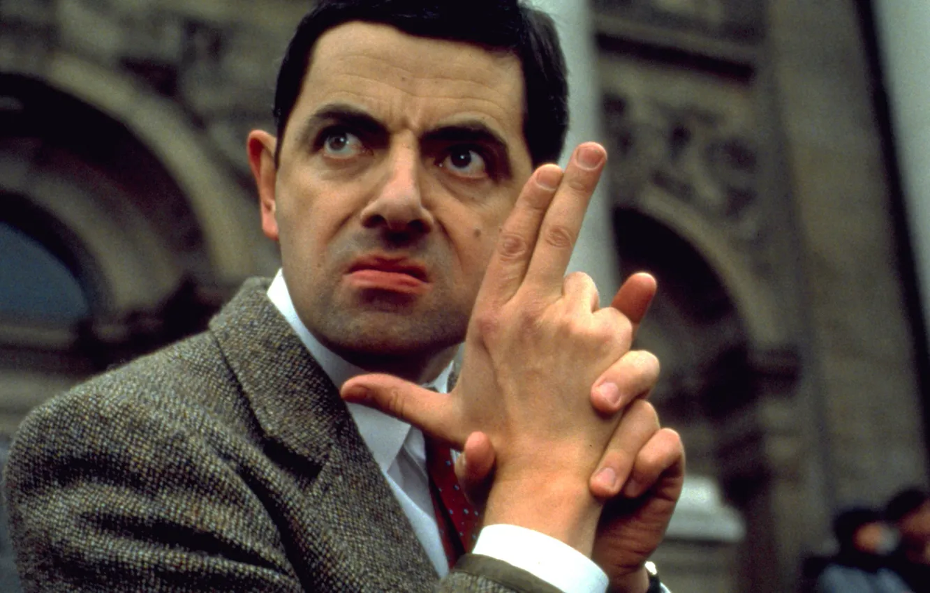 Фото обои комик, Мистер Бин, Rowan Atkinson, Роуэн Аткинсон