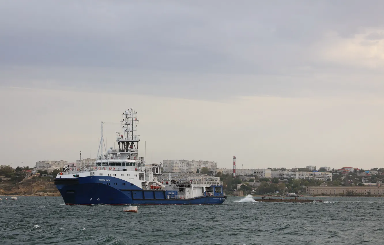 Фото обои буксир, морской, спасатель, Сергей Балк