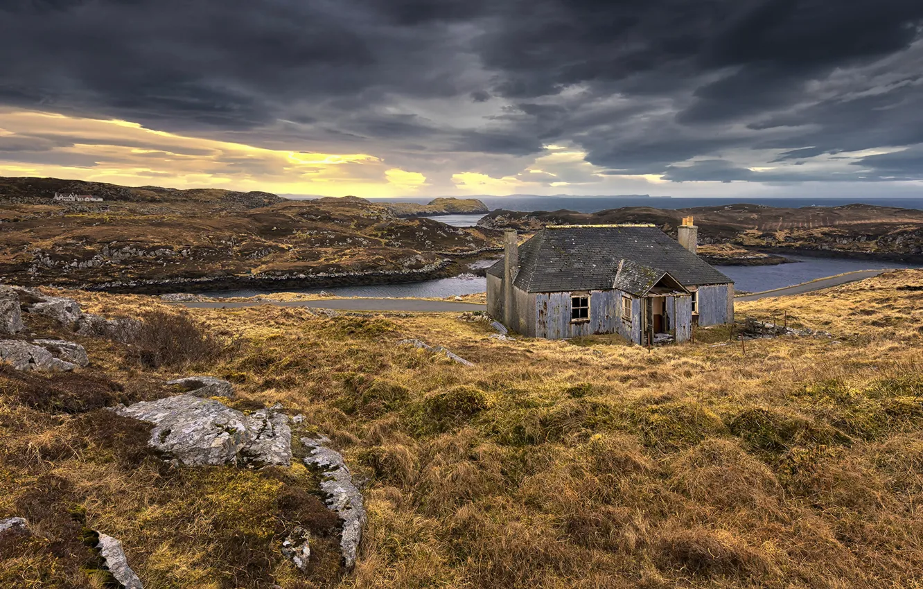 Фото обои Шотландия, Scotland, Isle of Harris