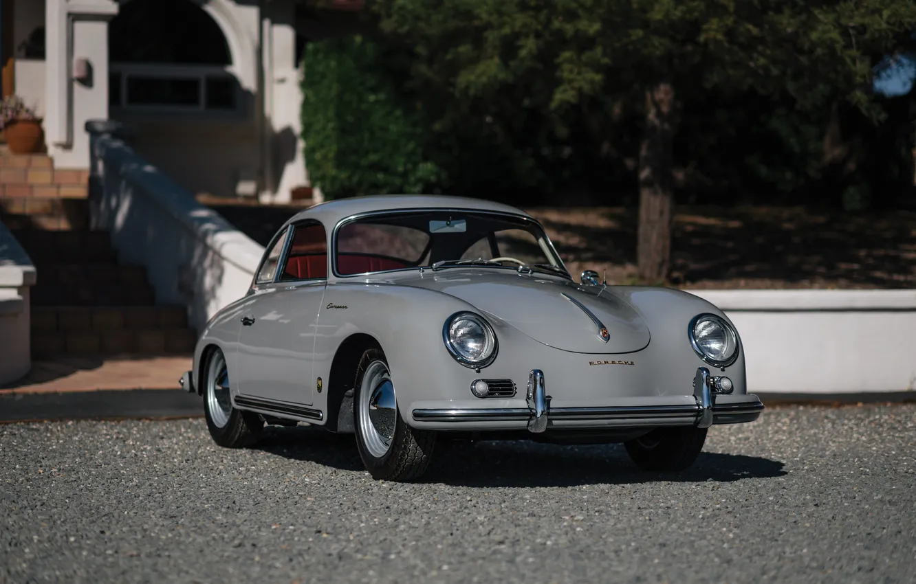 Фото обои Porsche, 1956, 356, Porsche 356A 1600 Coupe