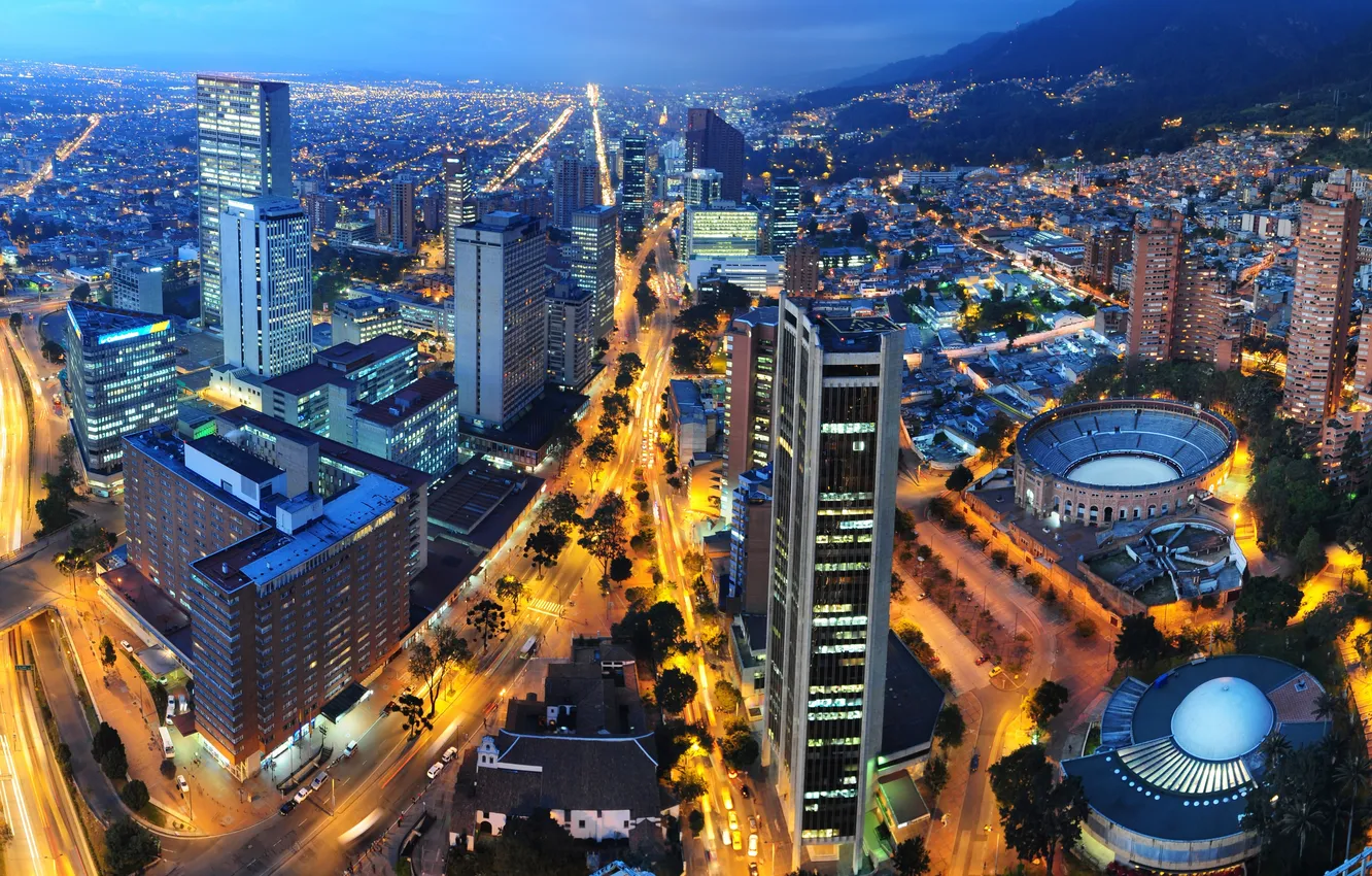 Фото обои city, america, architecture, center, building, cityscape, capital, bogota