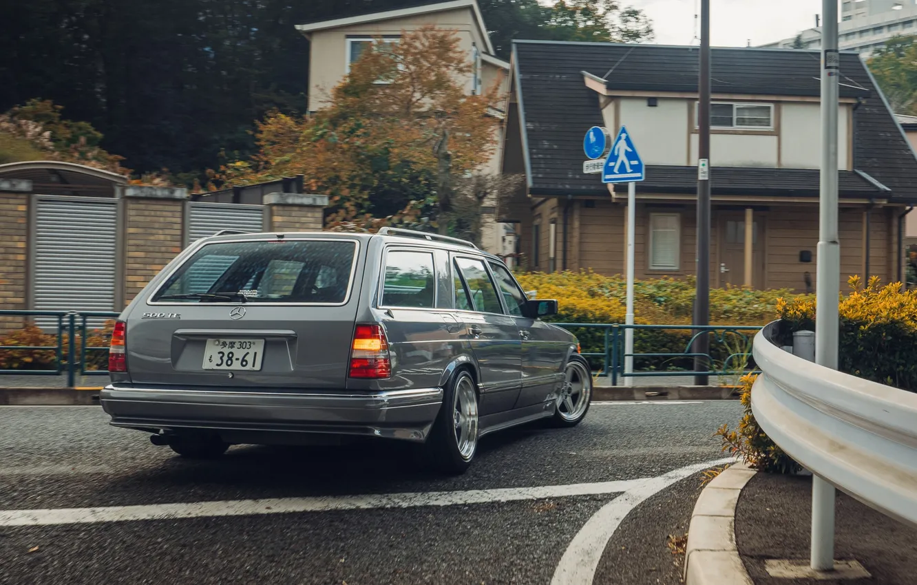 Фото обои Mercedes-Benz, W126, 500TE