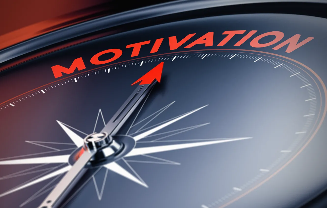 Фото обои compass, motivation, red arrow