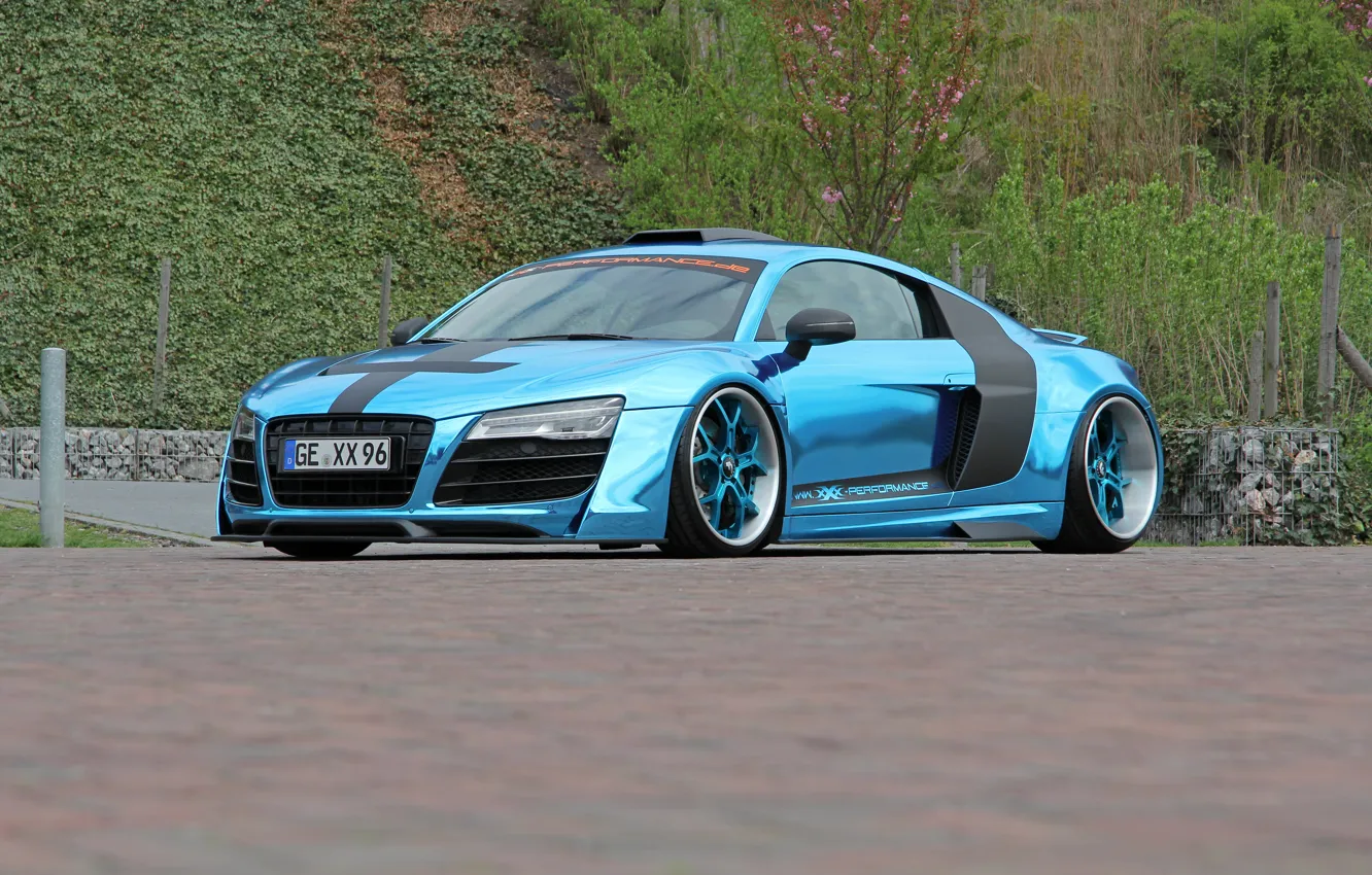 Фото обои Audi, V10, XXX Performance, R8, by