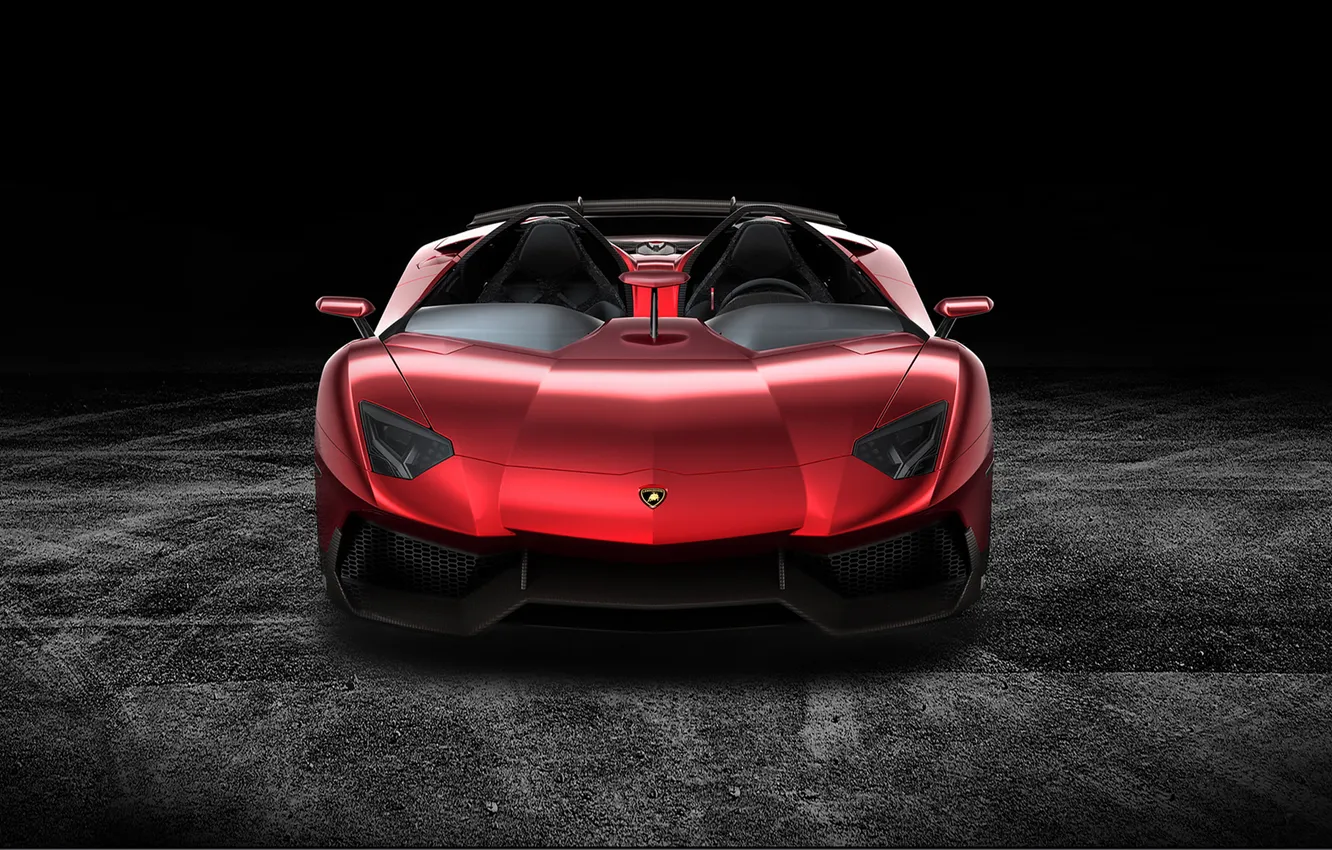 Фото обои Lamborghini, суперкар, ламборджини, Aventador J