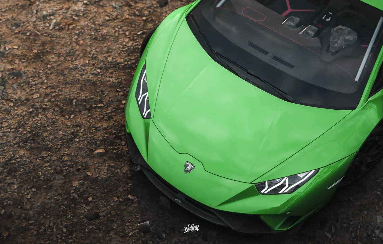 Фото обои Lamborghini, Microsoft, game, Huracan, Forza Horizon 4, by Wallpy