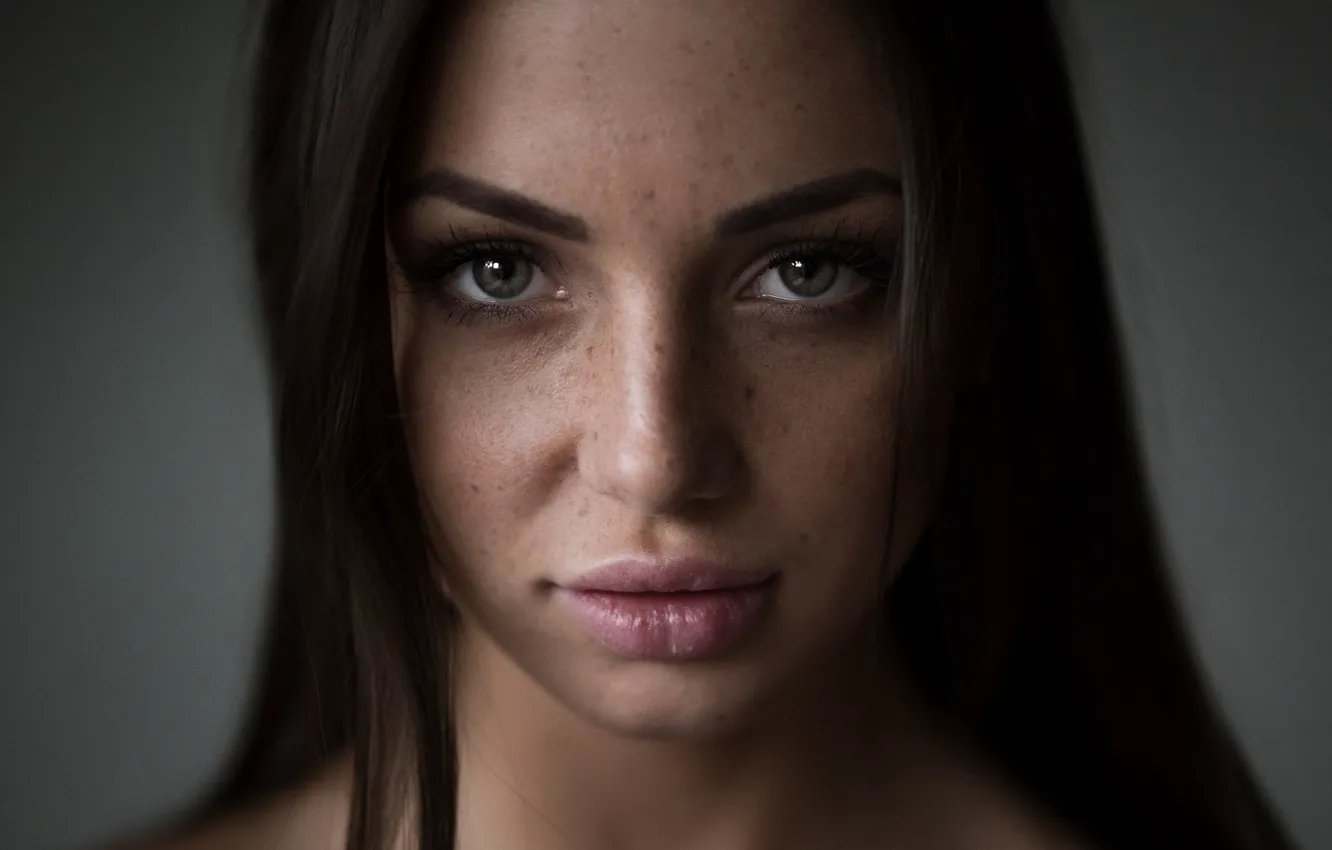 Фото обои sexy, brunette, look