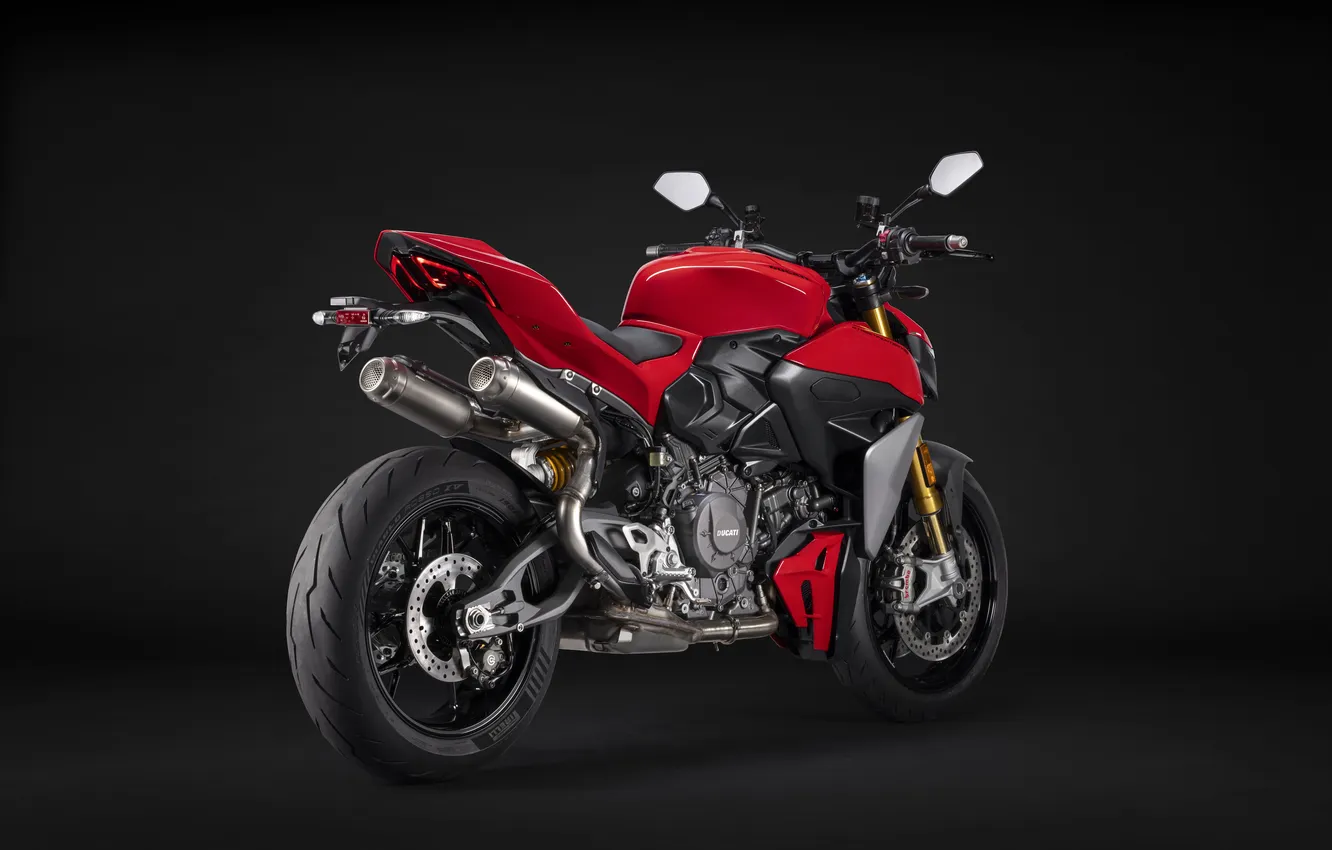Фото обои Ducati, тёмный фон, dark background, Panigale, 2025, Ducati Panigale V2