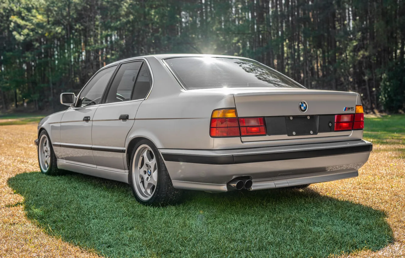 Фото обои BMW, E34, 5-Series, M5