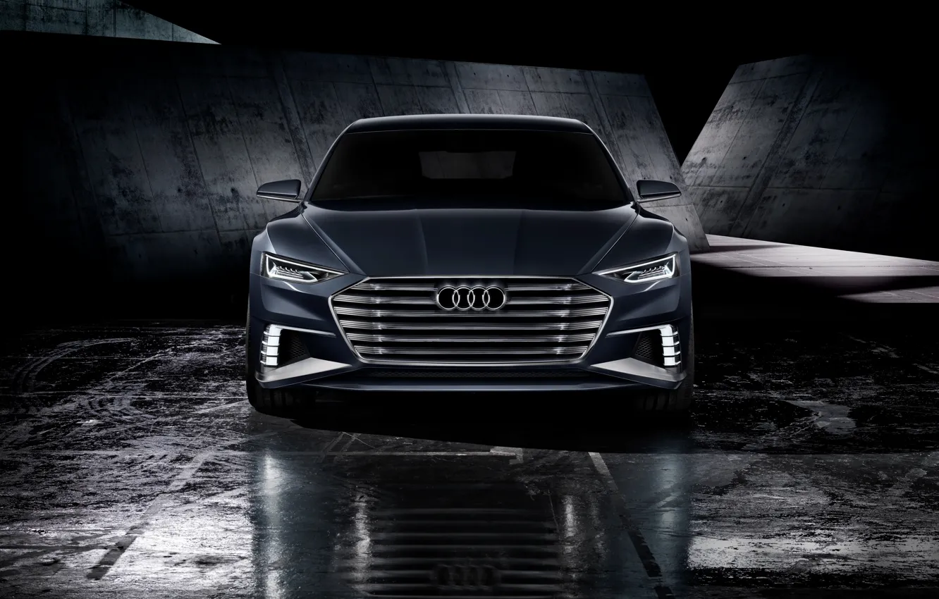 Фото обои Concept, Audi, вид спереди, универсал, Avant, 2015, Prologue