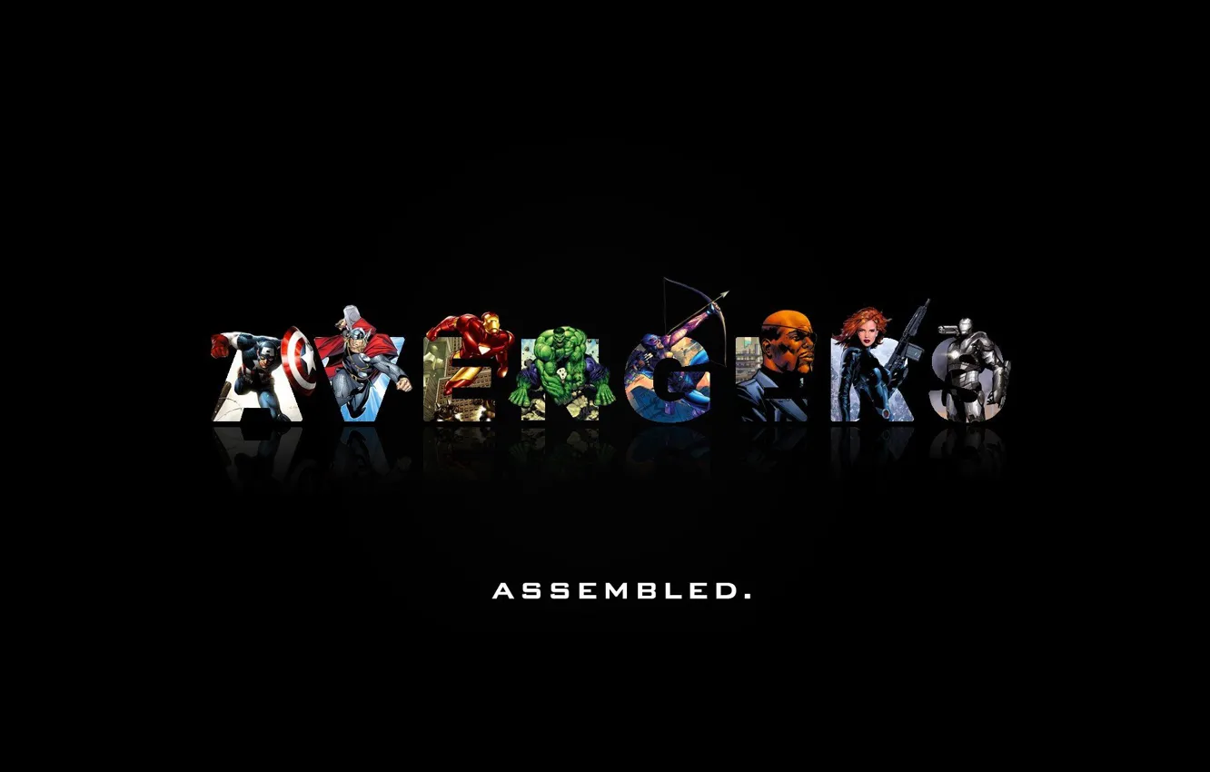Фото обои фон, Marvel Comics, Мстители, The Avengers