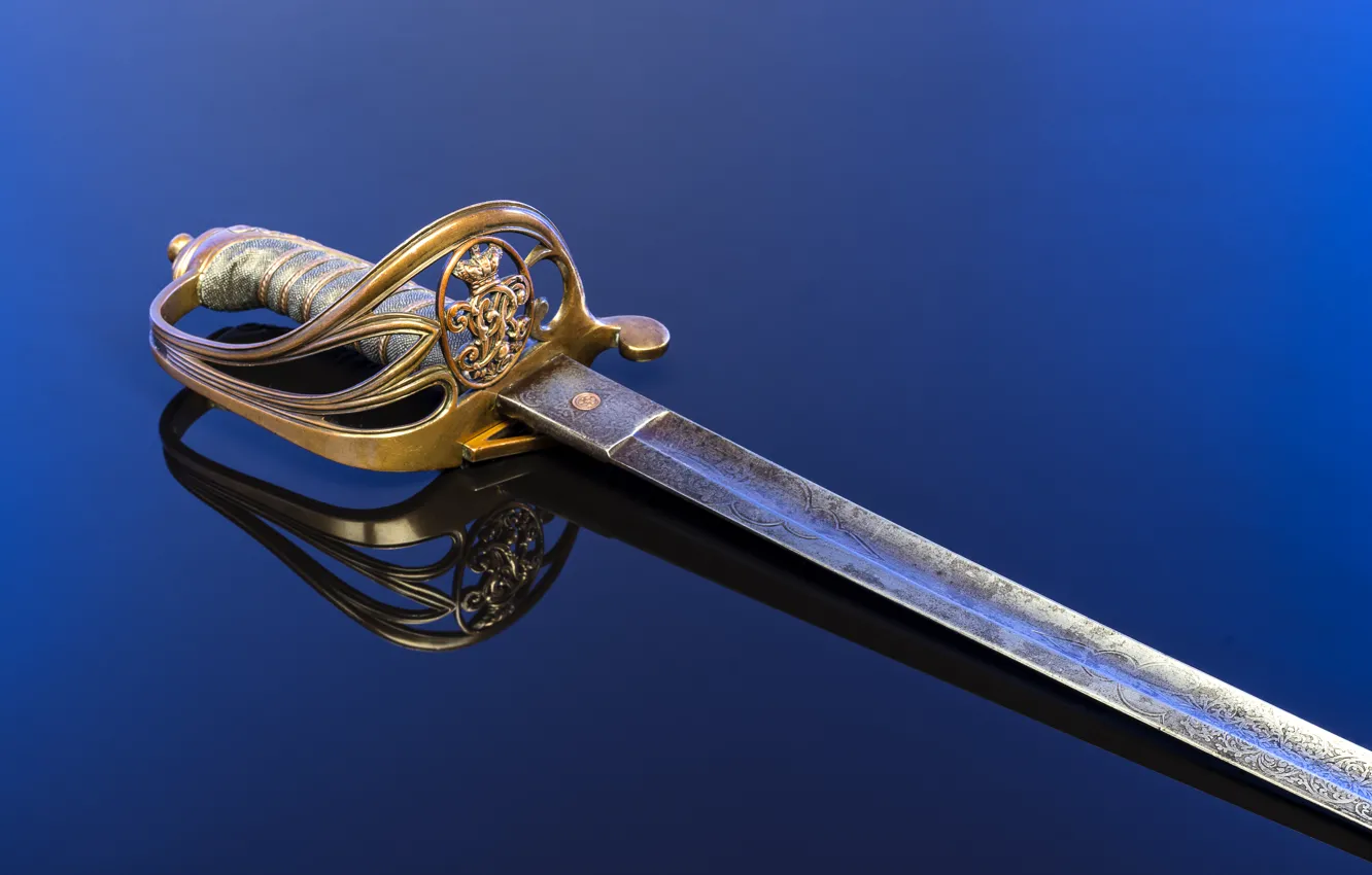 Фото обои оружие, фон, высокого ранга, 1800, меч офицера