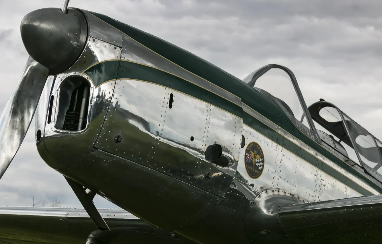 Фото обои самолёт, учебно-тренировочный, chipmunk, DHC-1A-1