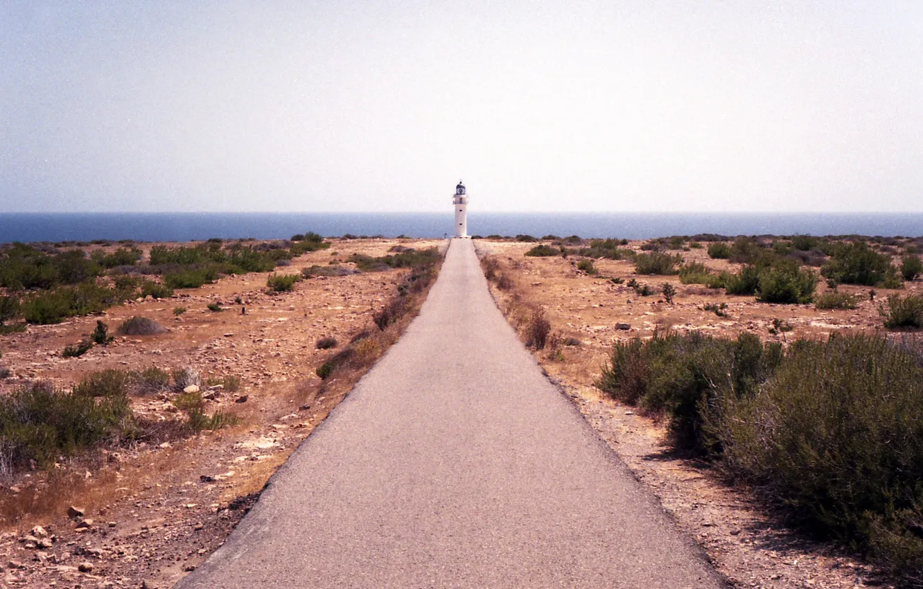 Фото обои summer, sea, ocean, pathway, lighthouse