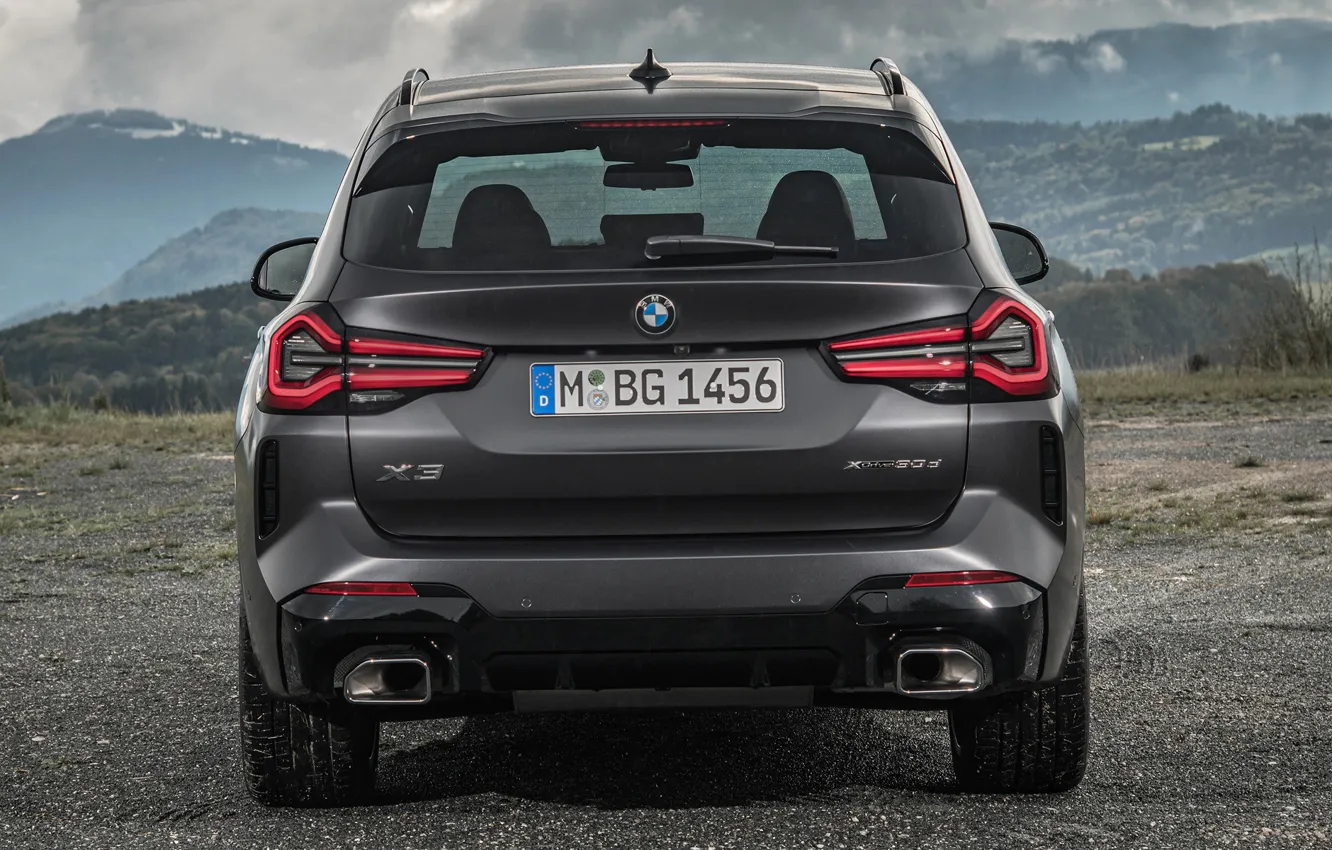 Фото обои crossover, Sport, exterior, 2021, BMW X3 M