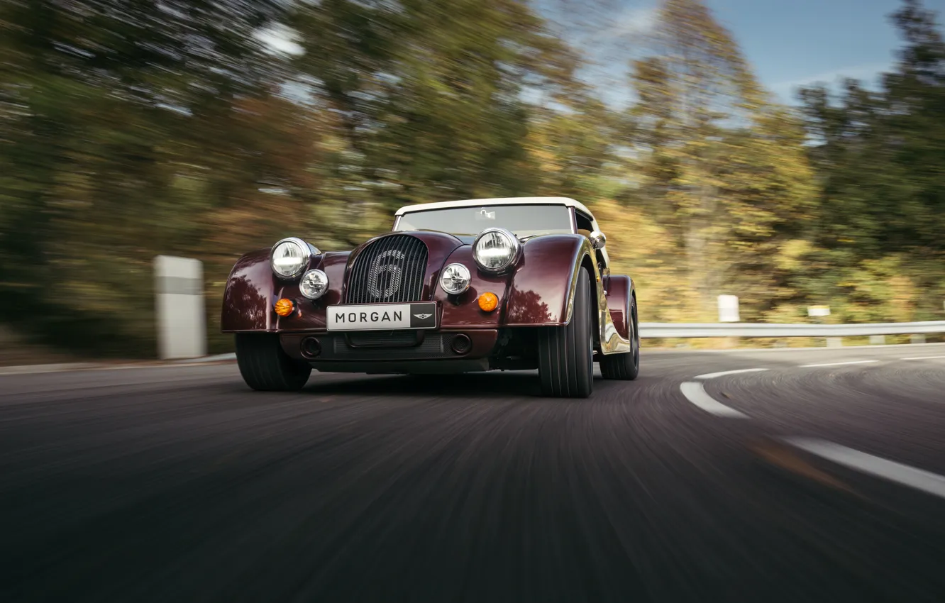 Фото обои Morgan, drive, Morgan Plus Six, Plus Six