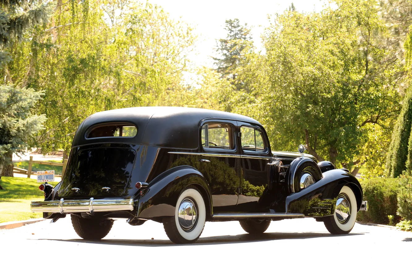 Фото обои Cadillac, ретро автомобили, 1937, Custom, by Fleetwood, retro cars, Cadillac V16 Series 90, Custom Imperial …