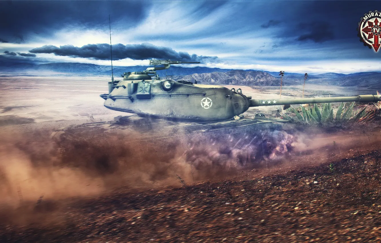 Фото обои Игры, США, Games, Art, World of Tanks, M103, Wargaming Net, FuriousGFX