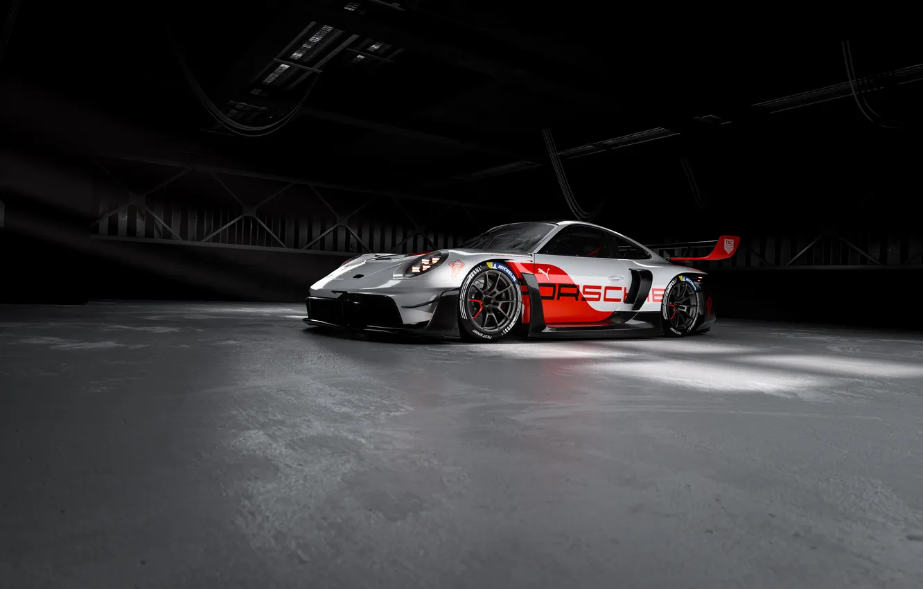 Фото обои 911, porsche, gt3, rennsport