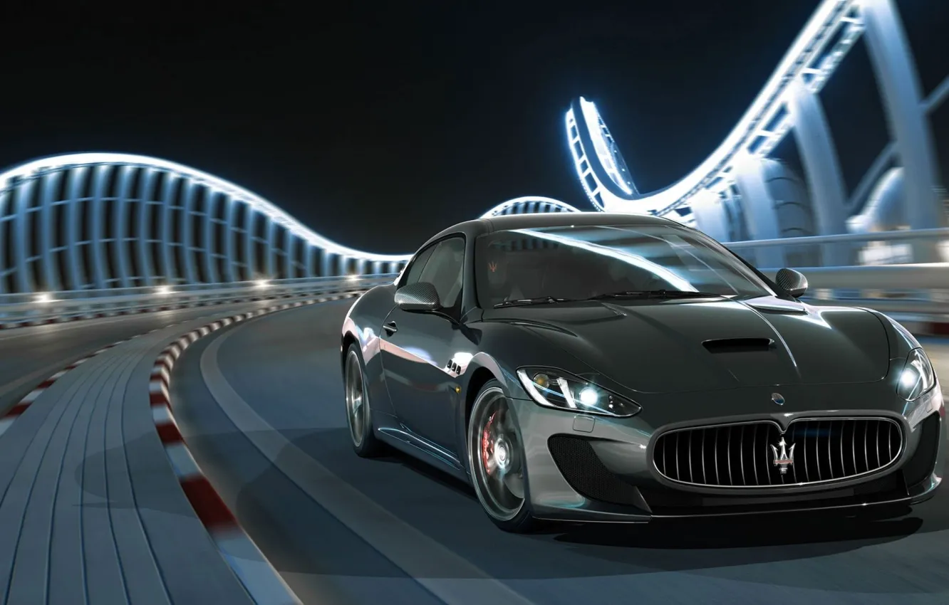 Фото обои car, wallpaper, maserati, cars