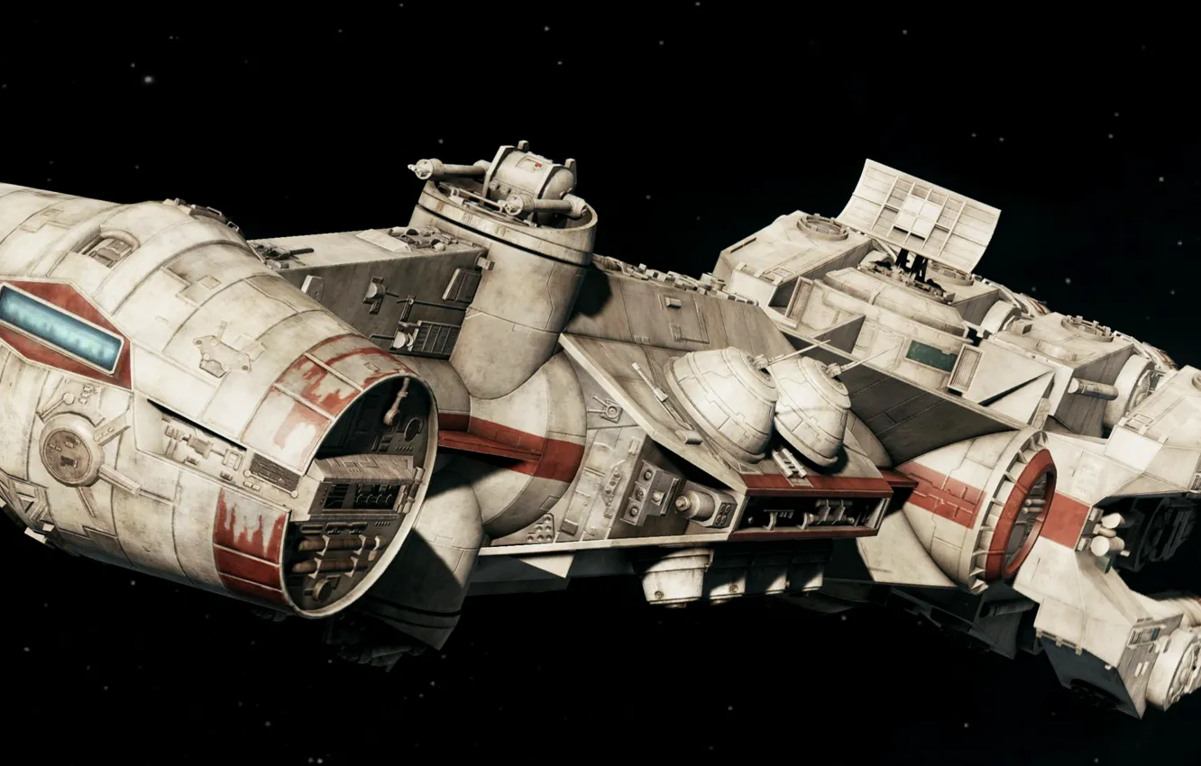 Фото обои космос, звездолет, шутер, EA DICE, Star Wars Battlefront 2
