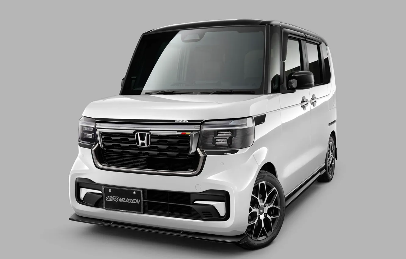 Фото обои Хонда, Honda, вид спереди, обвес, Custom, Mugen, 2023, Мюген