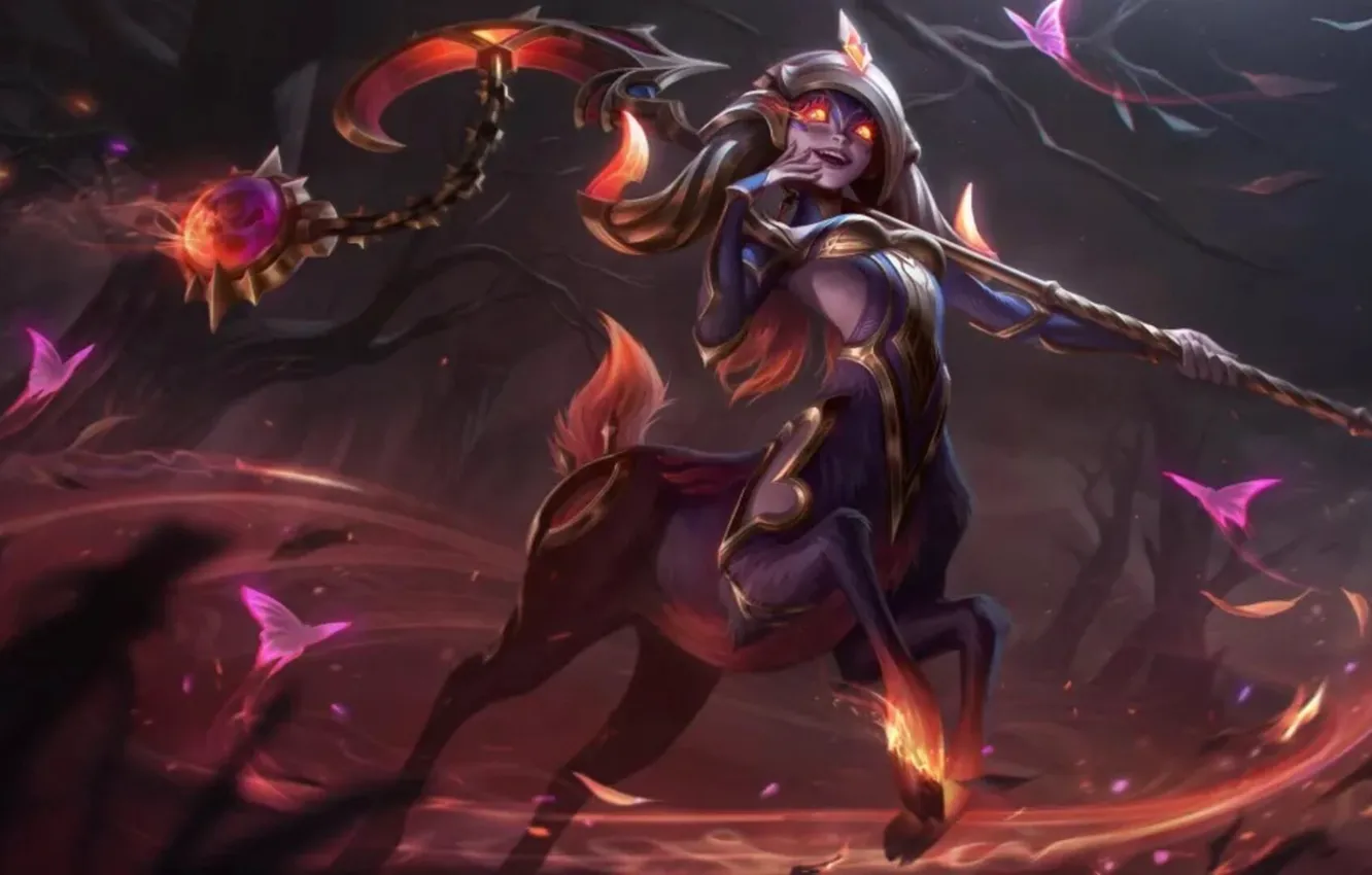 Фото обои Лилия, lol, Лига легенд, league fo legends