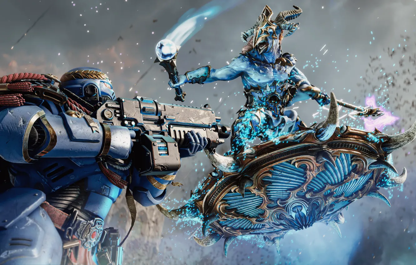 Фото обои Warhammer, Space Marine 2, 40K