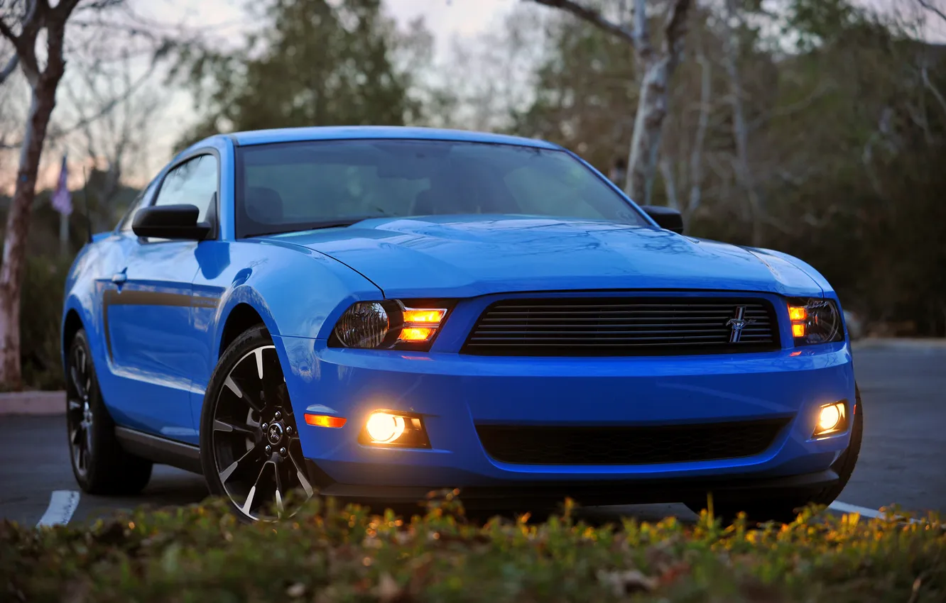 Фото обои Mustang, Ford, мустанг, 2012, форд