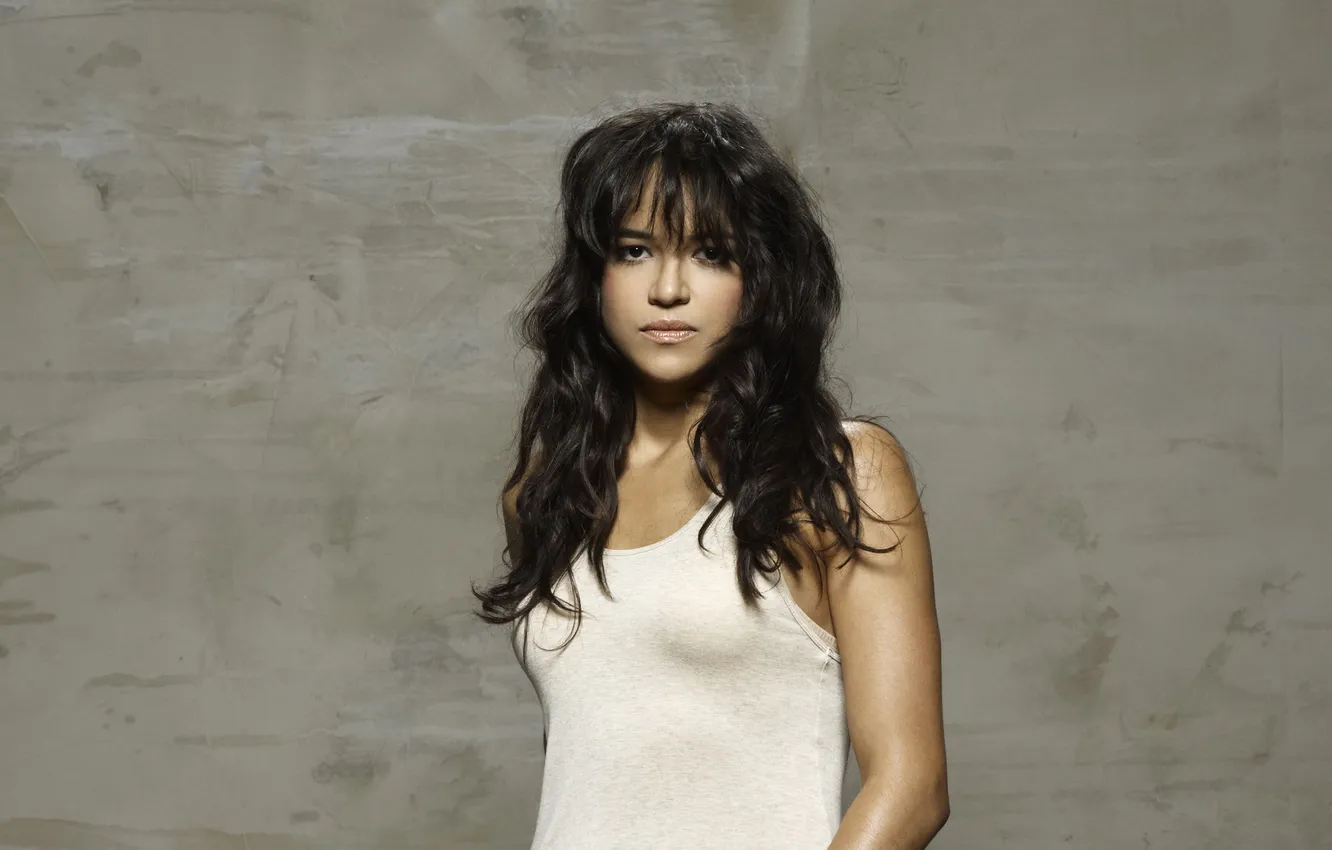 Фото обои девушка, актриса, брюнетка, Мишель Родригес, Michelle Rodriguez