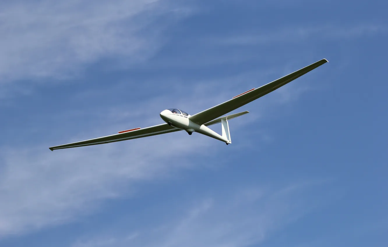 Фото обои sky, blue, airplane, pilot, glider, training, gliding, sailplane