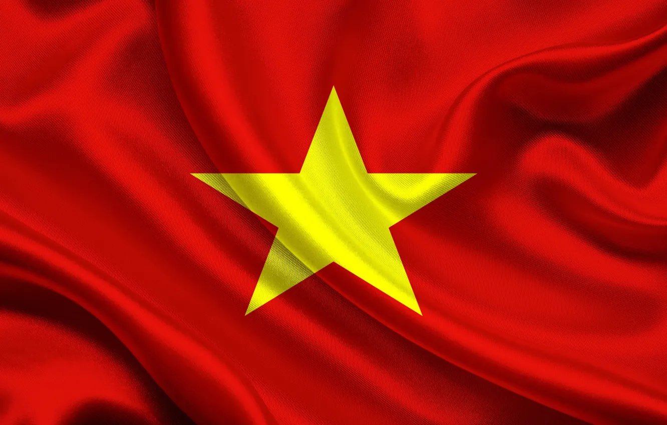 Фото обои Флаг, Вьетнам, Демократической, Республики