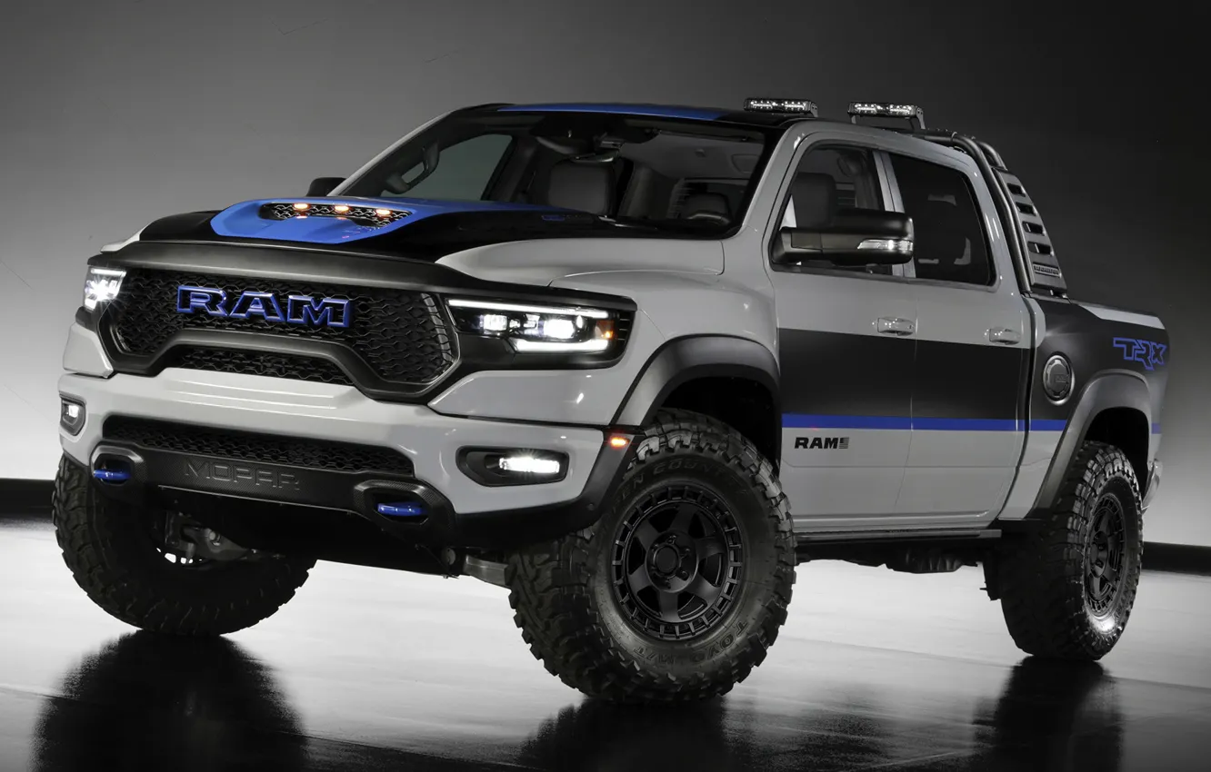 Фото обои Concept, Dodge, power, Mopar, 2021, Ram 1500 RexRunner