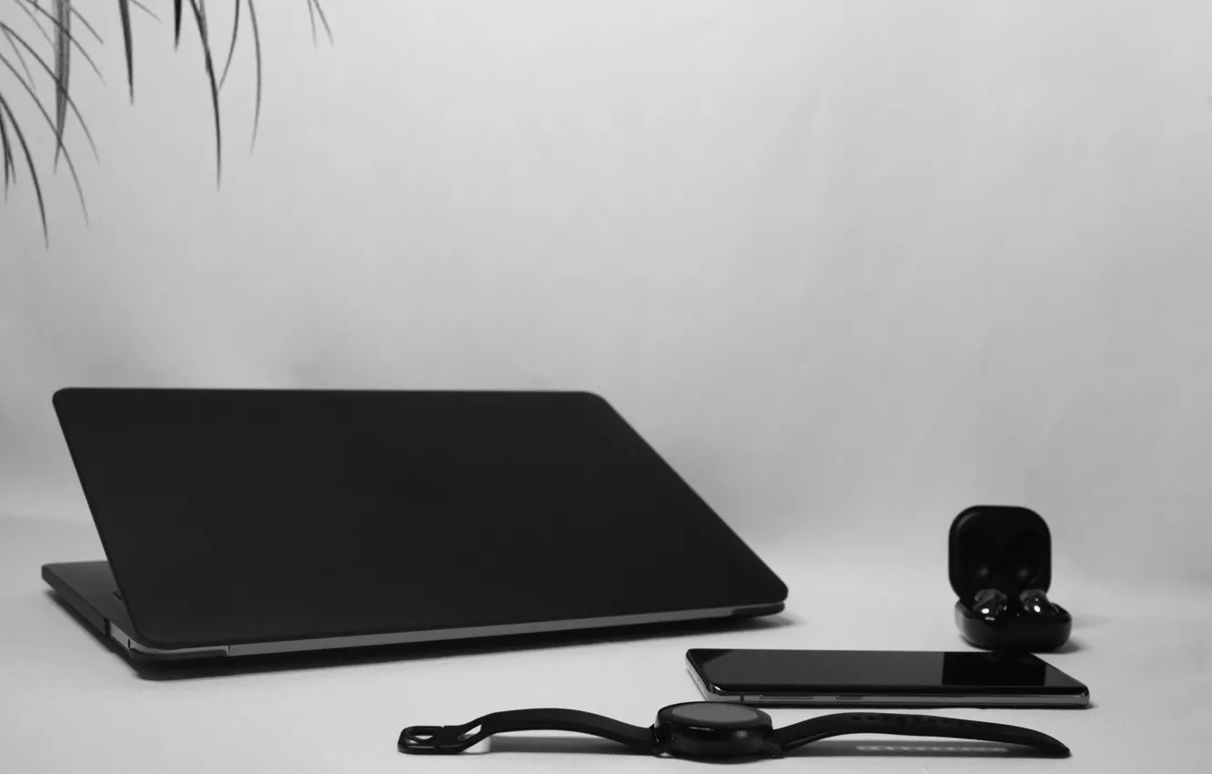 Фото обои apple, white, black, macbook, galaxy, samsung, macbook pro, hi-tehc