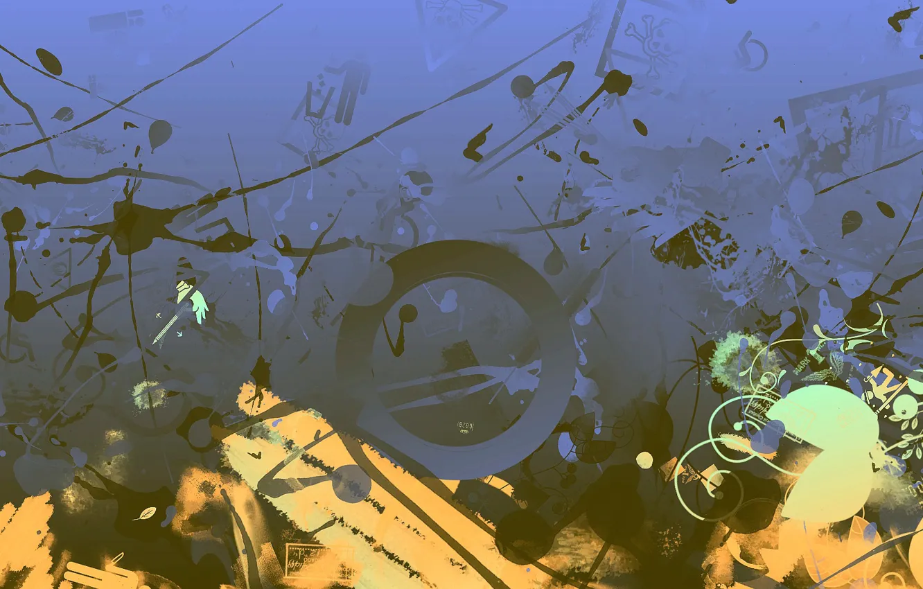 Фото обои фон, цвет, форма