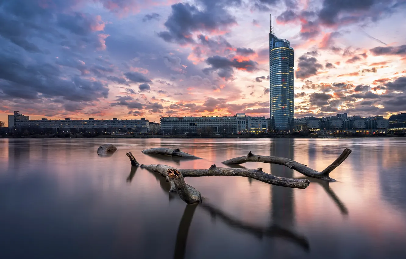 Фото обои Austria, Vienna, Millennium Tower