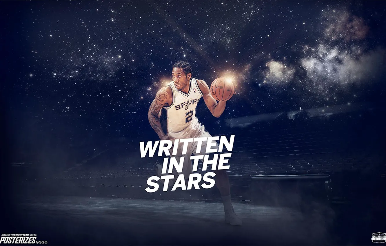 Фото обои basketball, NBA, San Antonio Spurs, Kawhi Leonard
