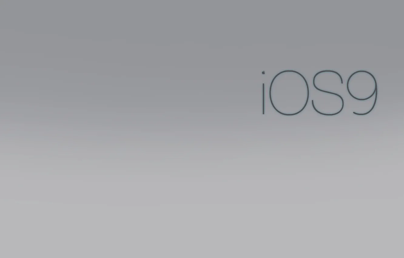 Фото обои Apple, iPhone, Logo, Color, iMac, Retina, Blurred, iOS 9