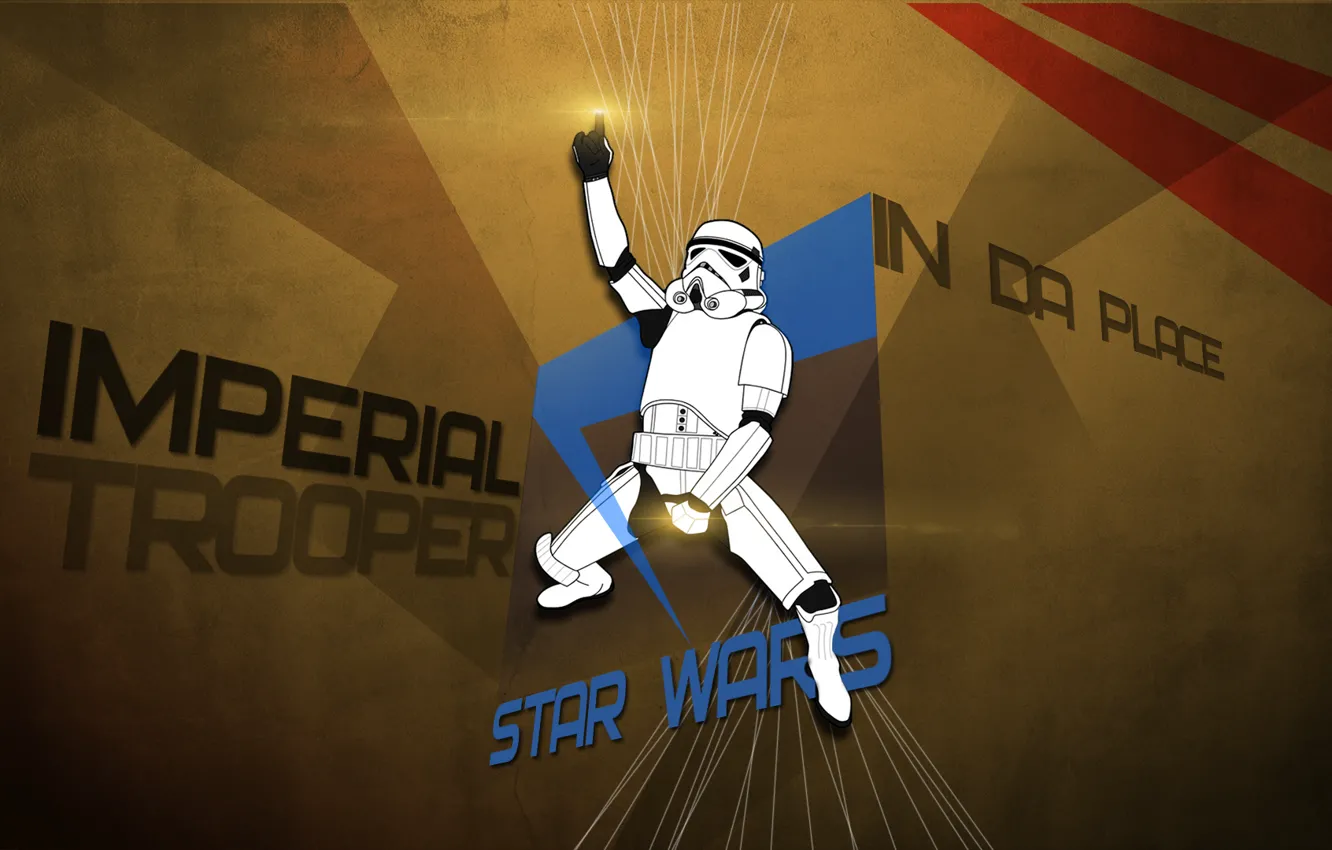 Фото обои Star Wars, Dance, Imperial Trooper