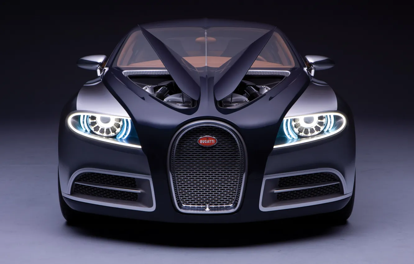 Фото обои двигатель, Bugatti, концепт