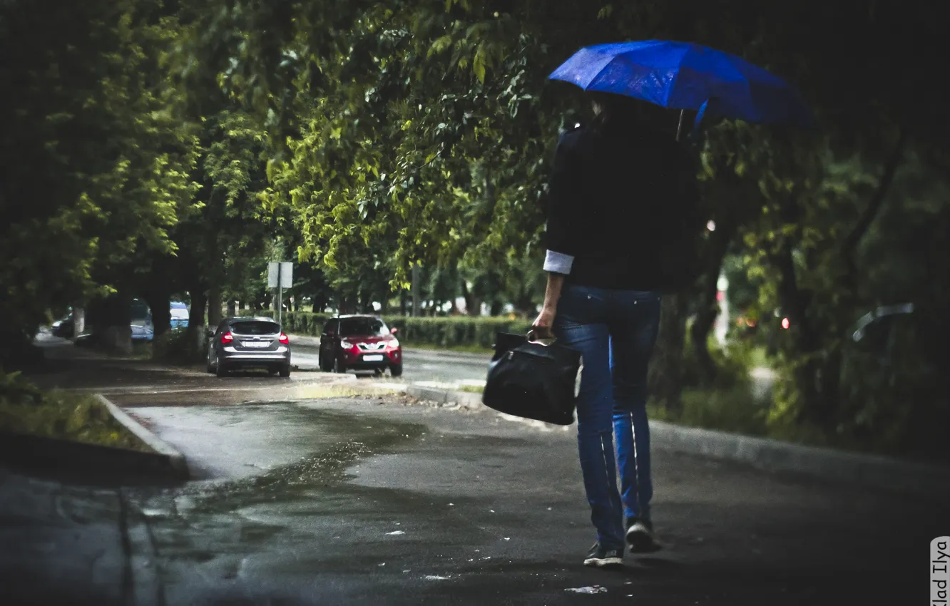 Фото обои дождь, фотограф, погода, photography, photographer, Ilya Klad, Илья Кладь