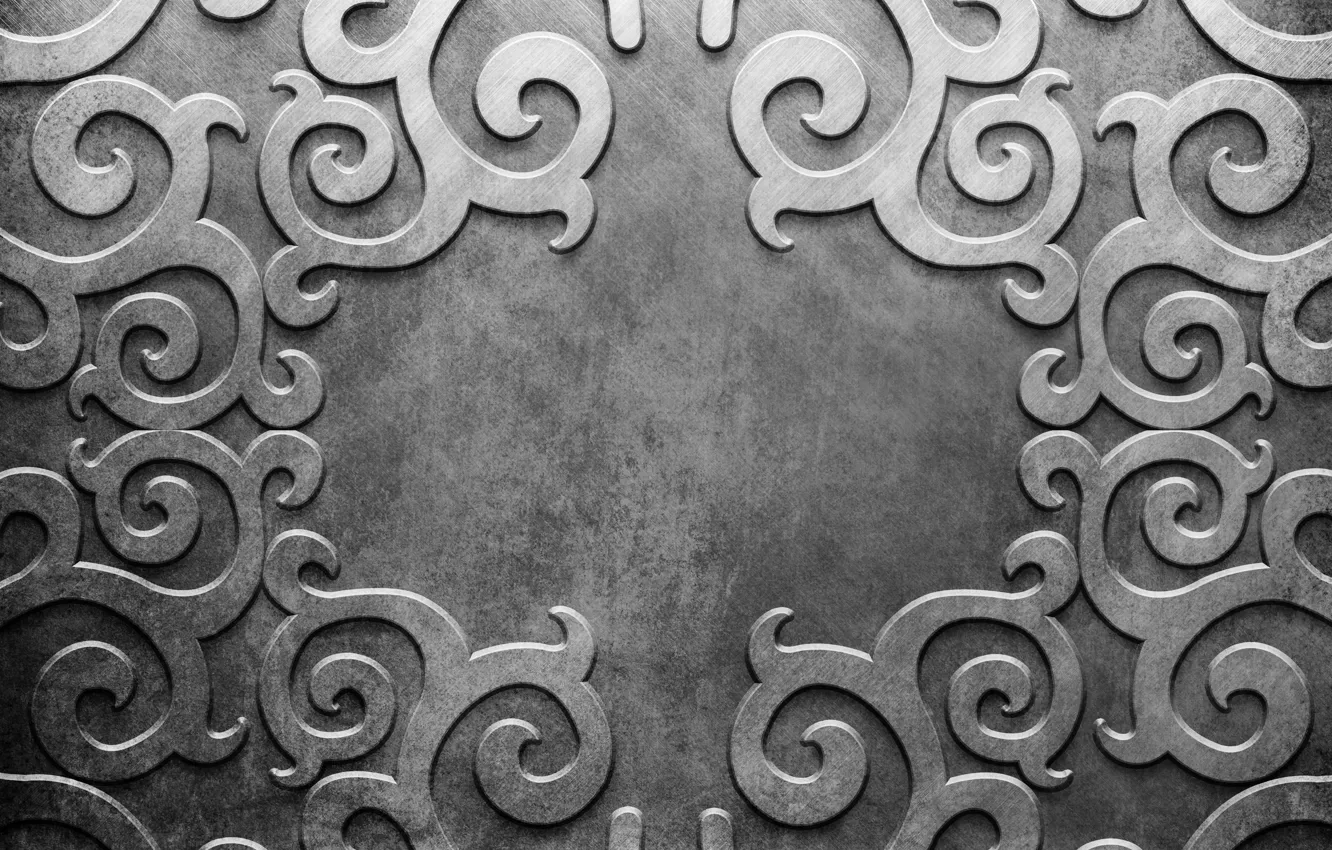 Фото обои металл, узор, silver, metal, texture, background, pattern, steel